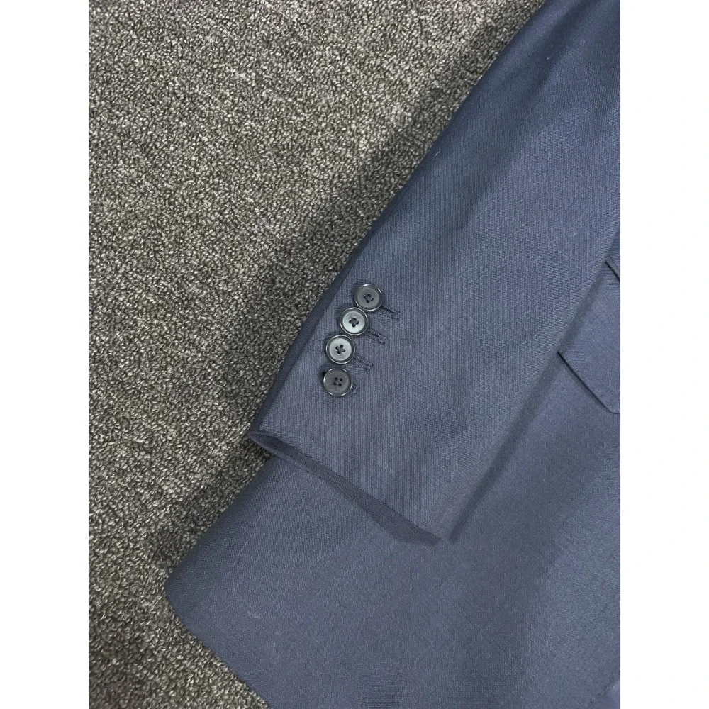Charles Tyrwhitt 2 Piece Suit Men's 38R Pants 33x31 Blue Wool Slim Fit